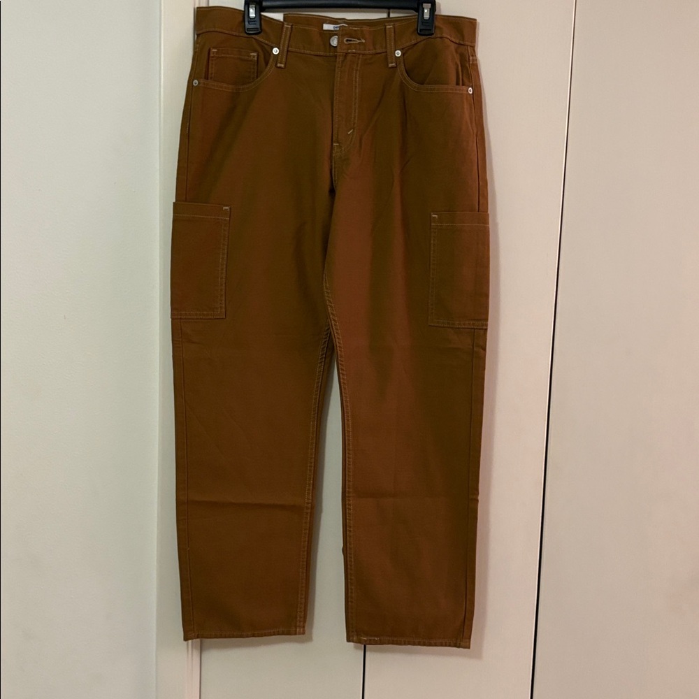 Denizen from Levi's womenβs Tan Cargo Pants